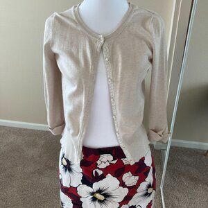 Beige Cardigan